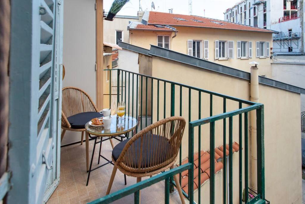 L19 1Bdr Massena Central 2Mins Sea/Promenadeac/Balcony Nice Eksteriør bilde